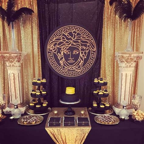 Versace birthday party ideas .